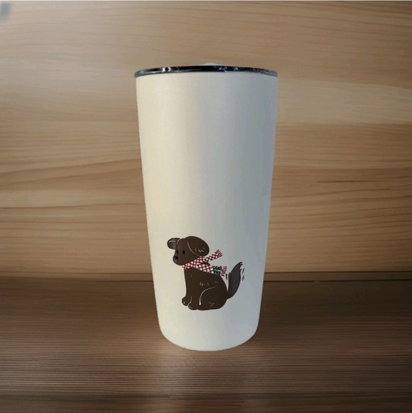 Starbucks Other - Starbucks MiiR 2025 Holiday 2025 Puppy Dog Tumbler White 16oz New In Hand
